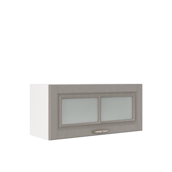"Лондон" Шкаф горизонтальный со стеклом ШВГС-800 (иц)