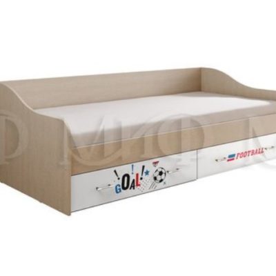 «Вега NEW boy» Кровать с ящиками (м)